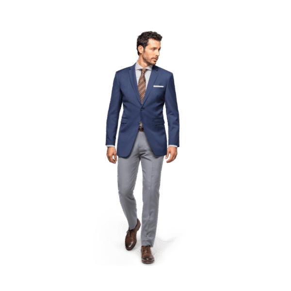 Free Style Man Grey Suit
