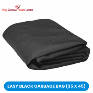 Easy Black Polythene Garbage Bag Size 35 x 45