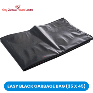 Easy Black Polythene Garbage Bag Size 35 x 45