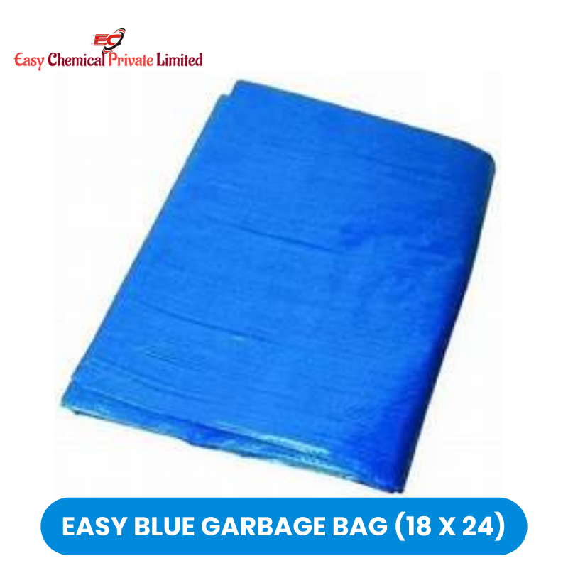 Easy Blue Polythene Garbage Bag Size 18 x 24