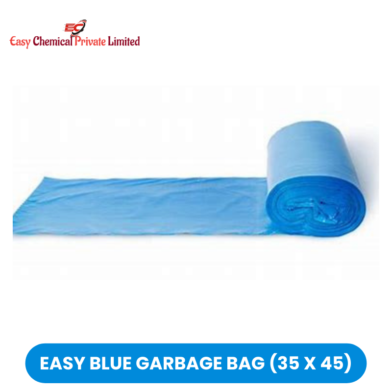 Easy Blue Polythene Garbage Bag Size 35 x 45