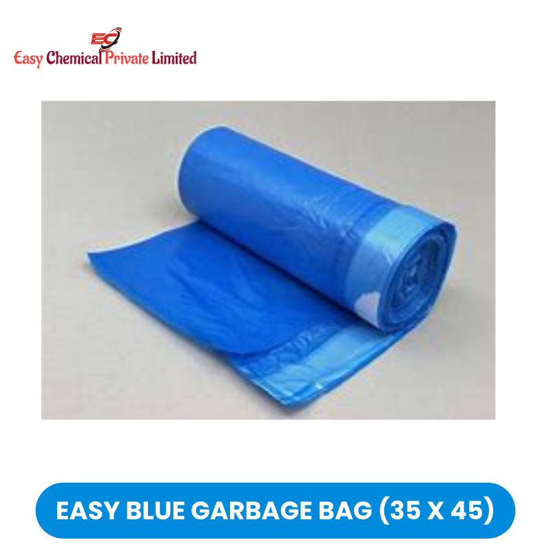 Easy Blue Polythene Garbage Bag Size 35 x 45