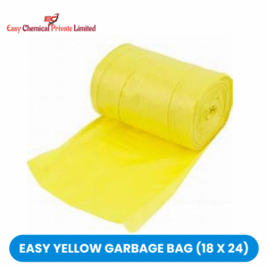 Easy Yellow Polythene Garbage Bag Size 18 x 24