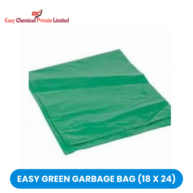 Easy Green Polythene Garbage Bag Size 18 x 24