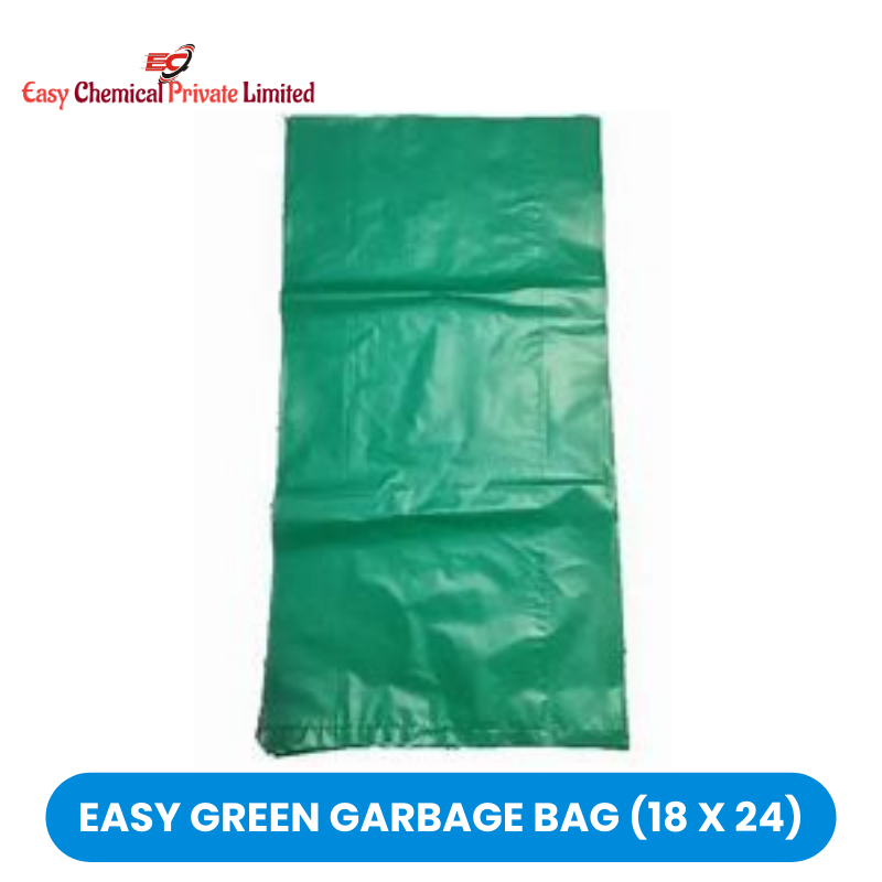 Easy Green Polythene Garbage Bag Size 18 x 24