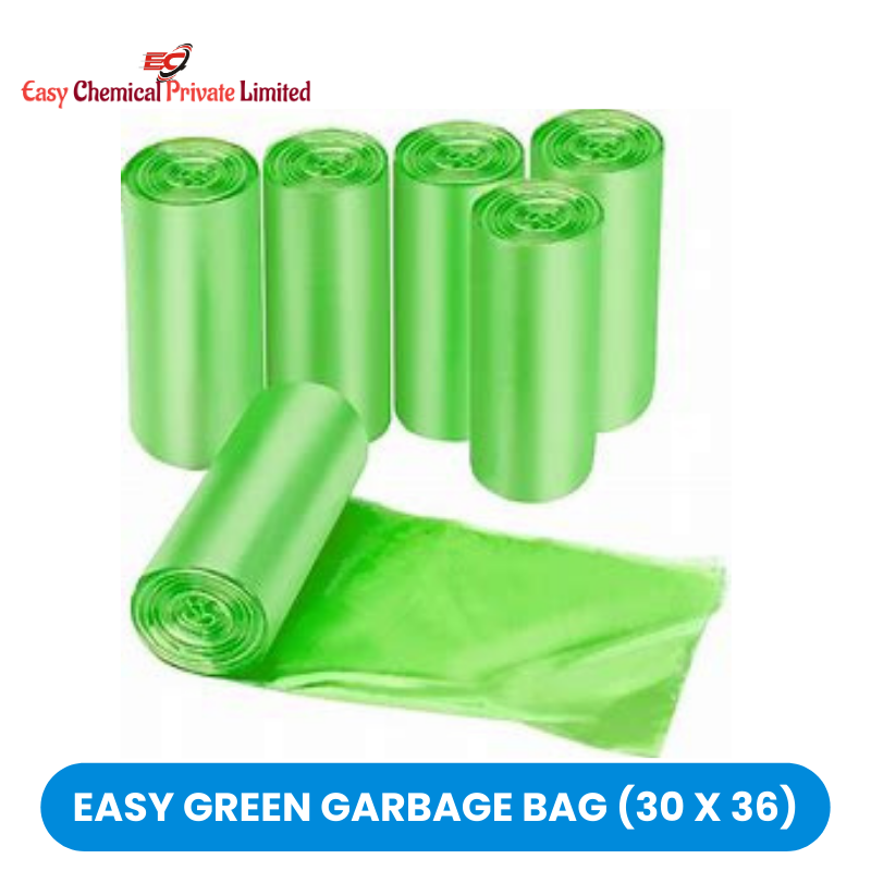 Easy Green Polythene Garbage Bag Size 30 x 36