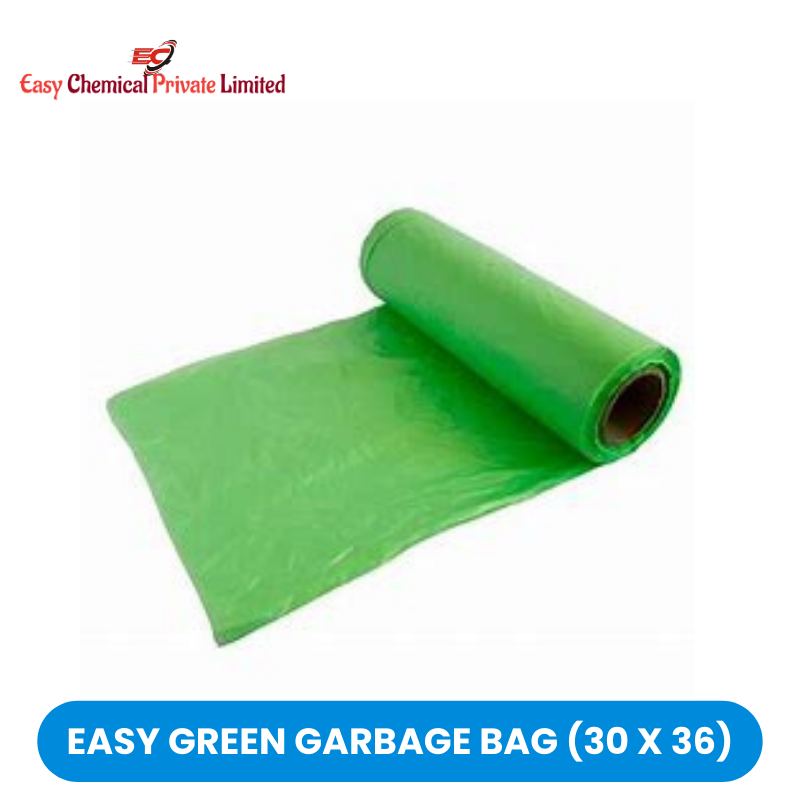 Easy Green Polythene Garbage Bag Size 30 x 36