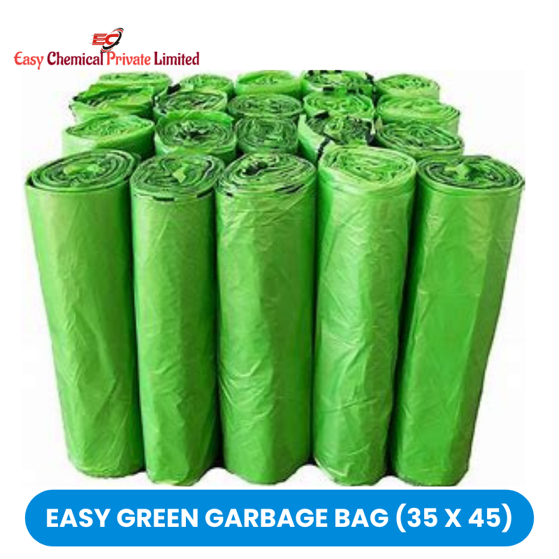 Easy Green Polythene Garbage Bag Size 35 x 45