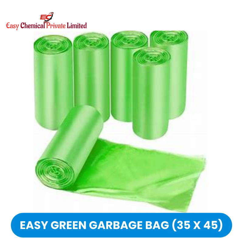 Easy Green Polythene Garbage Bag Size 35 x 45