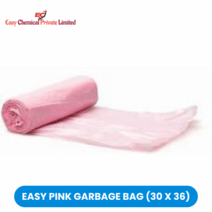 Easy Pink Polythene Garbage Bag Size 30 x 36