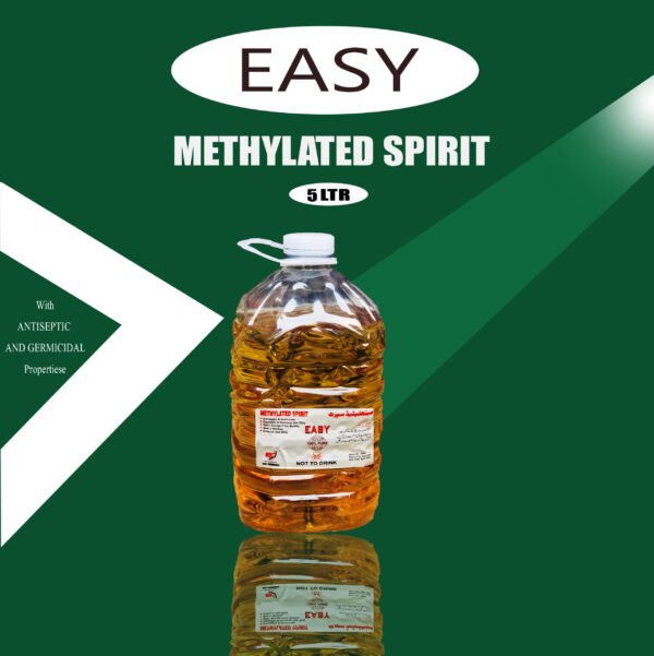 Easy Methylated Spirit 5 Liter Methylated Sprit میتھلیٹیڈ سپرٹ