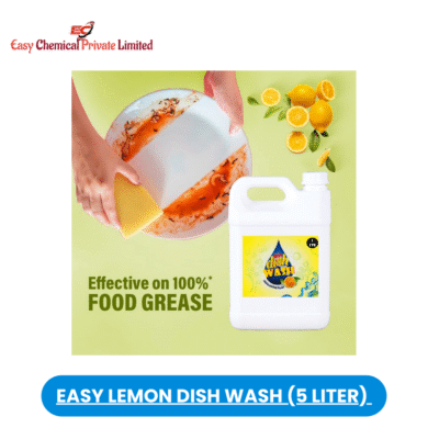 Pack of  2 Easy Lemon Dish Wash 5 Liter