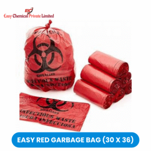 Easy Red Polythene Garbage Bag Size 30 x 36 Limited Offer