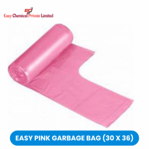 Easy Pink Polythene Garbage Bag Size 30 x 36 Limited Offer
