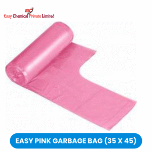 Easy Pink Polythene Garbage Bag Size 35 x 45 Limited Offer
