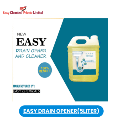 Pack of 2 EASY DRAIN OPENER LIQUID CLEANER 5 LITER