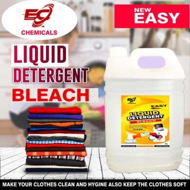 Pack of 2 Easy Liquid Detergent Bleach 5 Liter