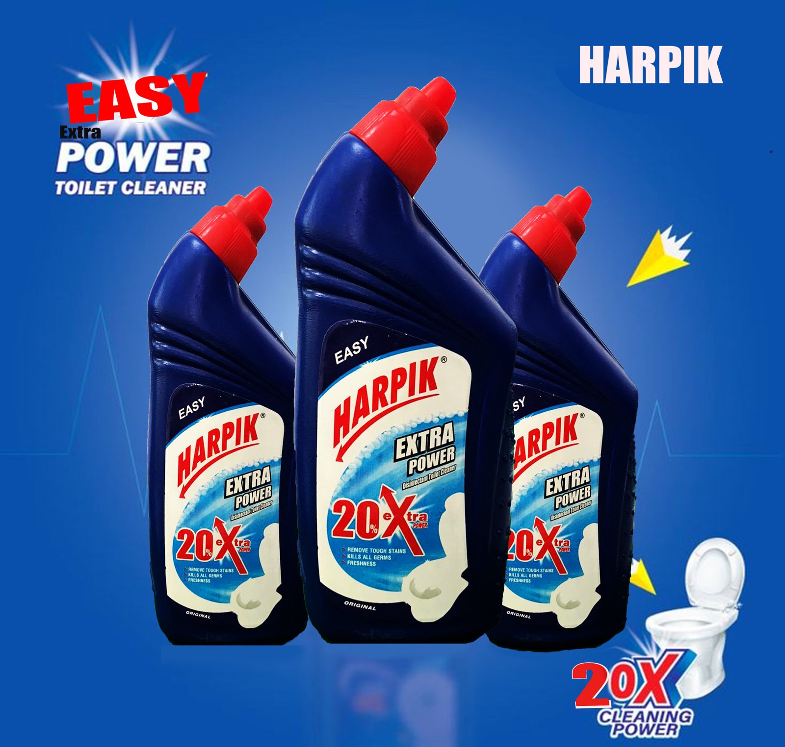 Easy Harpik Toilet Cleaner 250 ML - Image 3