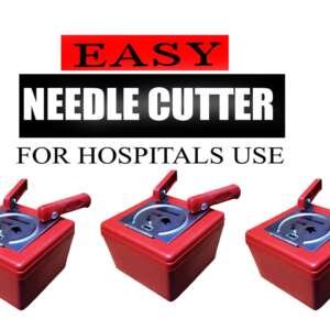 Easy Blue Needle Cutter Large  Needle Cutter For Syringes سرنج کے لئے انجکشن کٹر