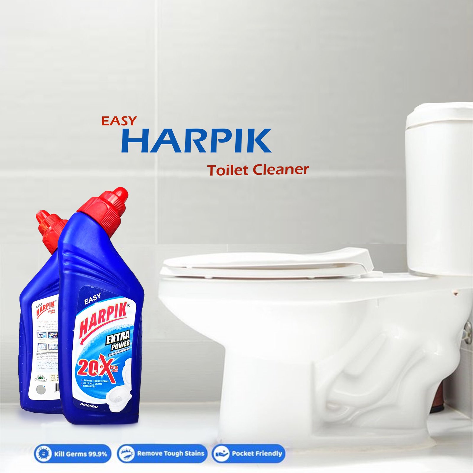 Easy Harpik Toilet Cleaner 500 ML - Image 3